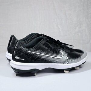 Nike Alpha Huarache Elite 4 Baseball Cleats Mens 10.5 Black New